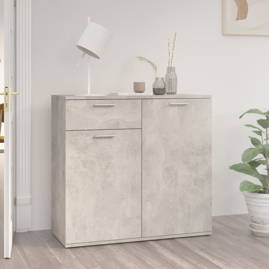 Senkki betoninharmaa 80x36x75 cm - Sisustajankoti.fi