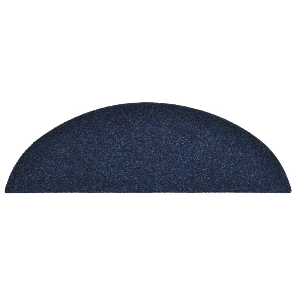 Itsekiinnittyvät porrasmatot 10 kpl laivastonsininen 56x17x3 cm - Sisustajankoti.fi