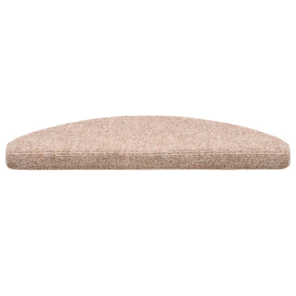 Itsekiinnittyvät porrasmatot 10 kpl ruskea 65x21x4cm - Sisustajankoti.fi