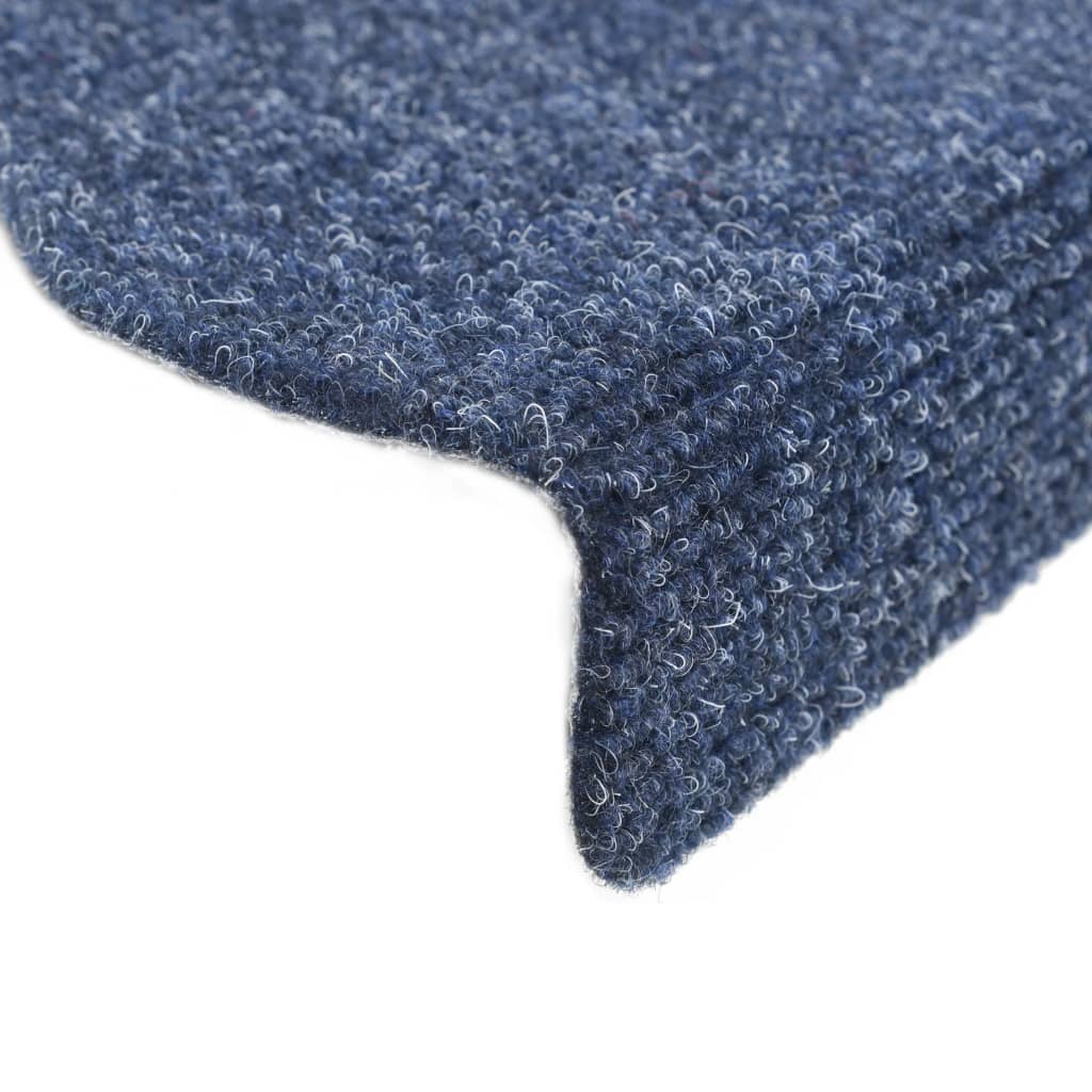 Itsekiinnittyvät porrasmatot 10 kpl sin. 65x21x4 cm neulahuopa - Sisustajankoti.fi