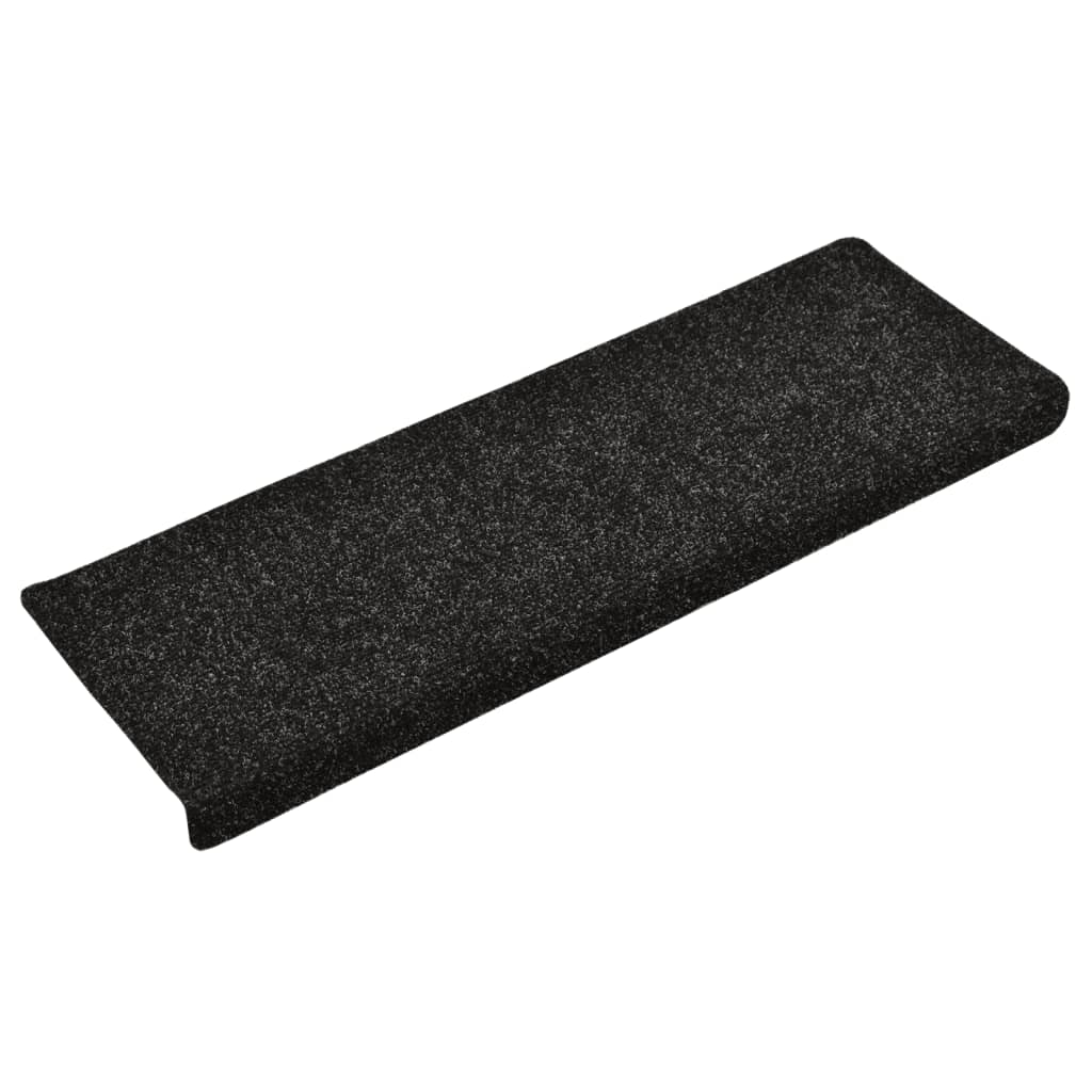 Porrasmatot 5 kpl musta 65x25 cm neulahuopa - Sisustajankoti.fi