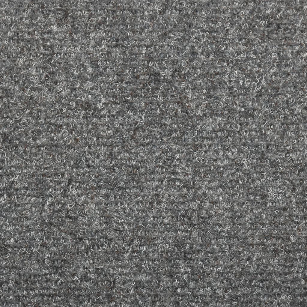 Porrasmatot 10 kpl vaaleanharmaa 65x25 cm neulahuopa - Sisustajankoti.fi