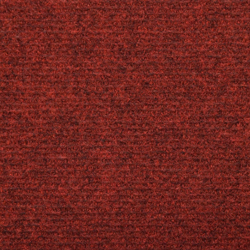 Porrasmatot 5 kpl viininpunainen 65x25 cm neulahuopa - Sisustajankoti.fi
