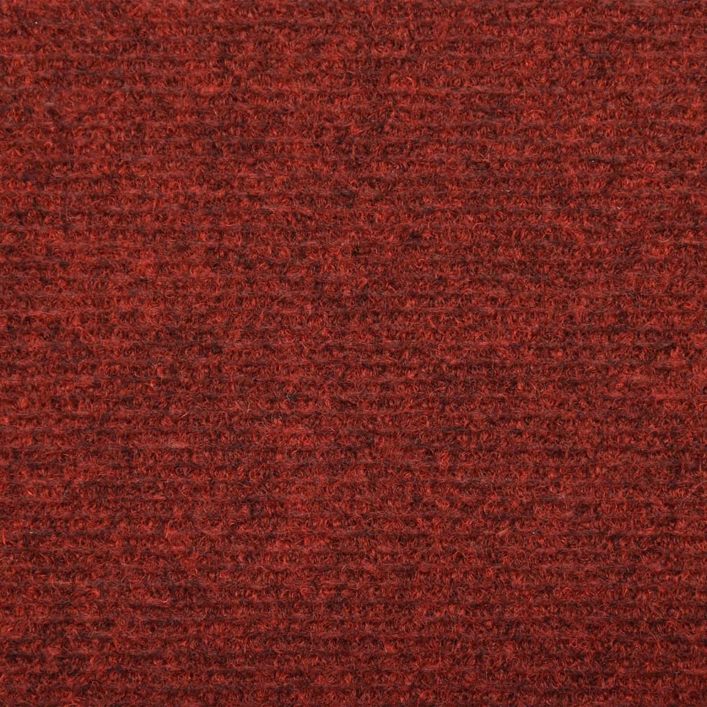 Porrasmatot 10 kpl viininpunainen 65x25 cm neulahuopa - Sisustajankoti.fi
