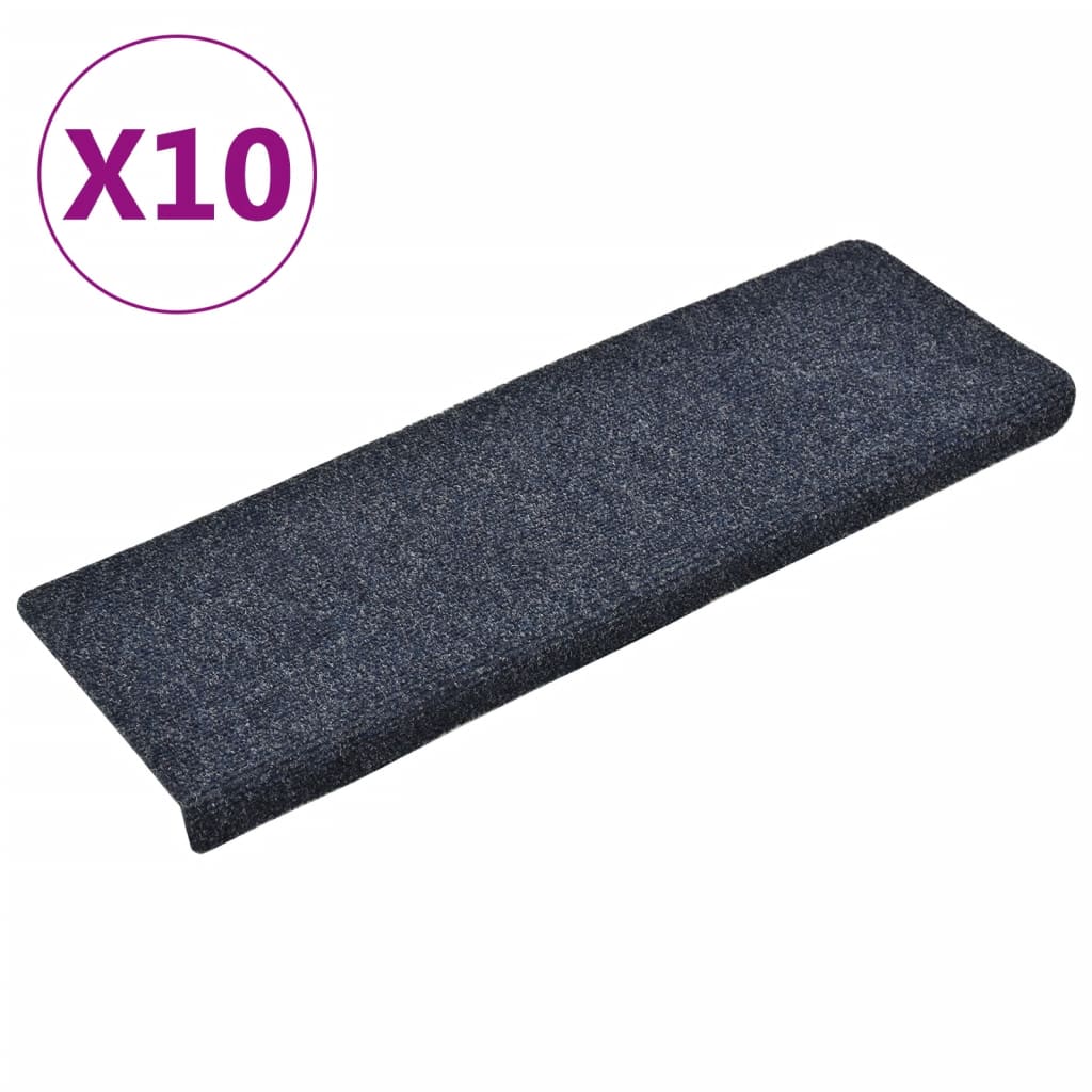 Porrasmatot 10 kpl antrasiitti 65x25 cm neulahuopa - Sisustajankoti.fi