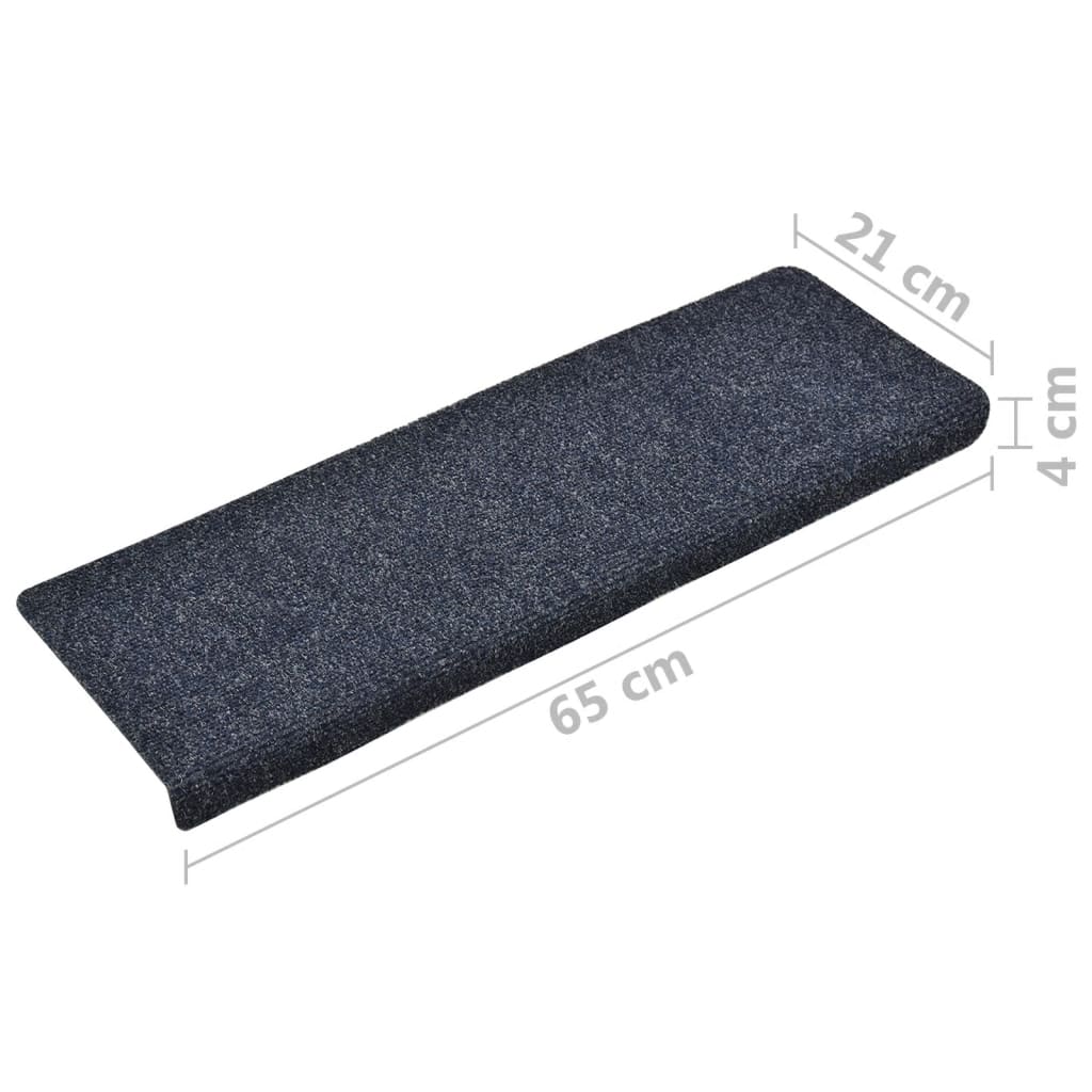 Porrasmatot 10 kpl antrasiitti 65x25 cm neulahuopa - Sisustajankoti.fi