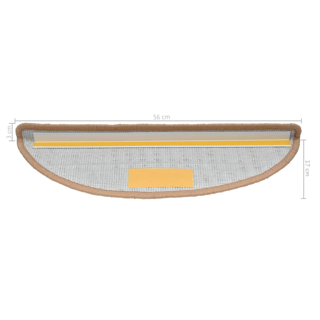 Porrasmatot 10 kpl 56x20 cm beige - Sisustajankoti.fi