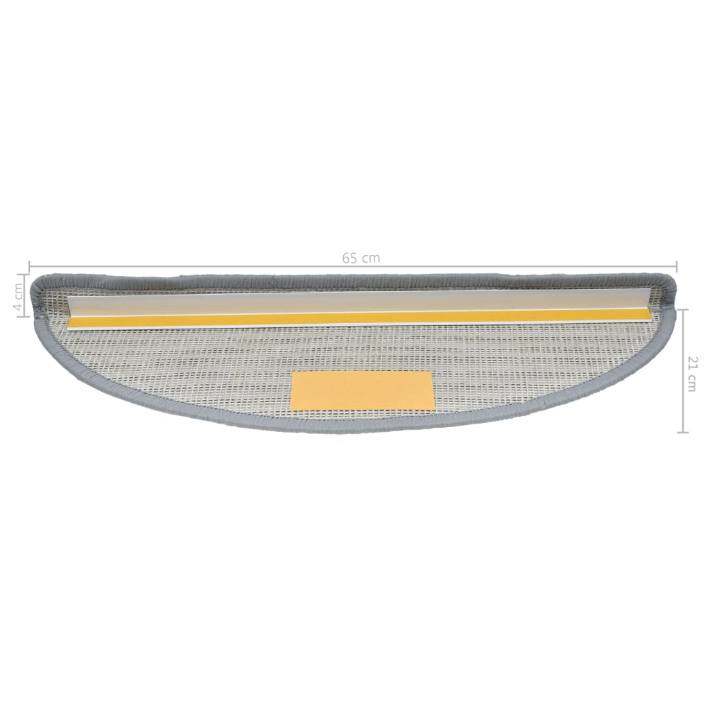 Porrasmatot 10 kpl 65x25 cm harmaa - Sisustajankoti.fi