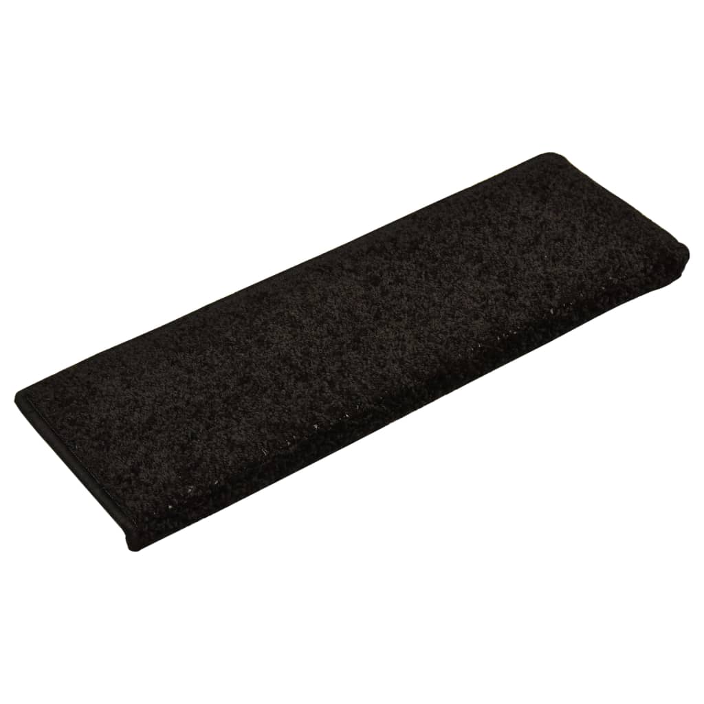 Porrasmatot 5 kpl 65x25 cm musta - Sisustajankoti.fi