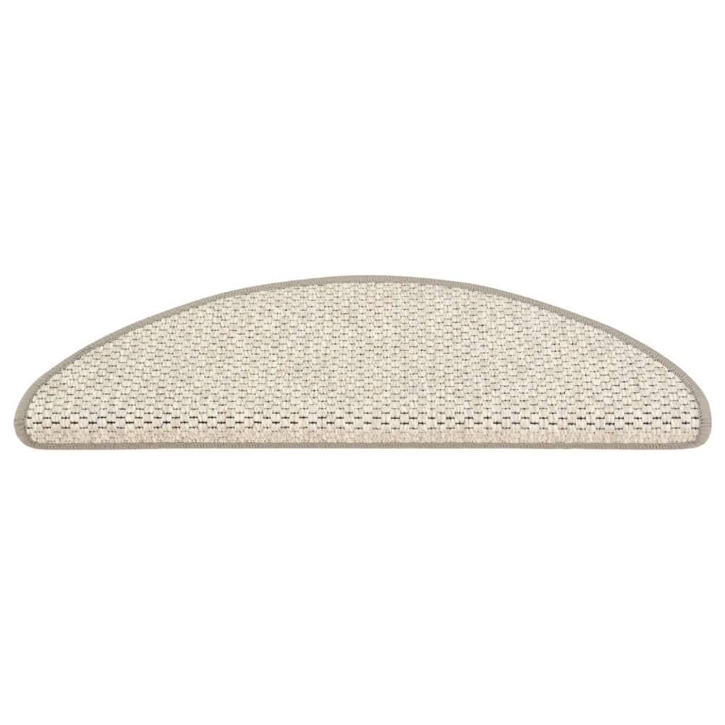 Itsekiinnittyvät porrasmatot sisaltyyli 15 kpl 65x25 cm beige - Sisustajankoti.fi