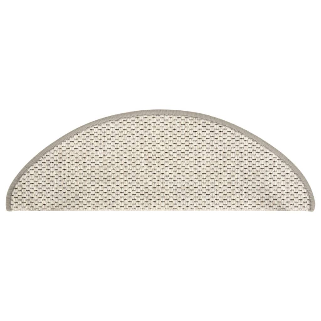 Itsekiinnittyvät porrasmatot sisaltyyli 15 kpl 65x25 cm beige - Sisustajankoti.fi
