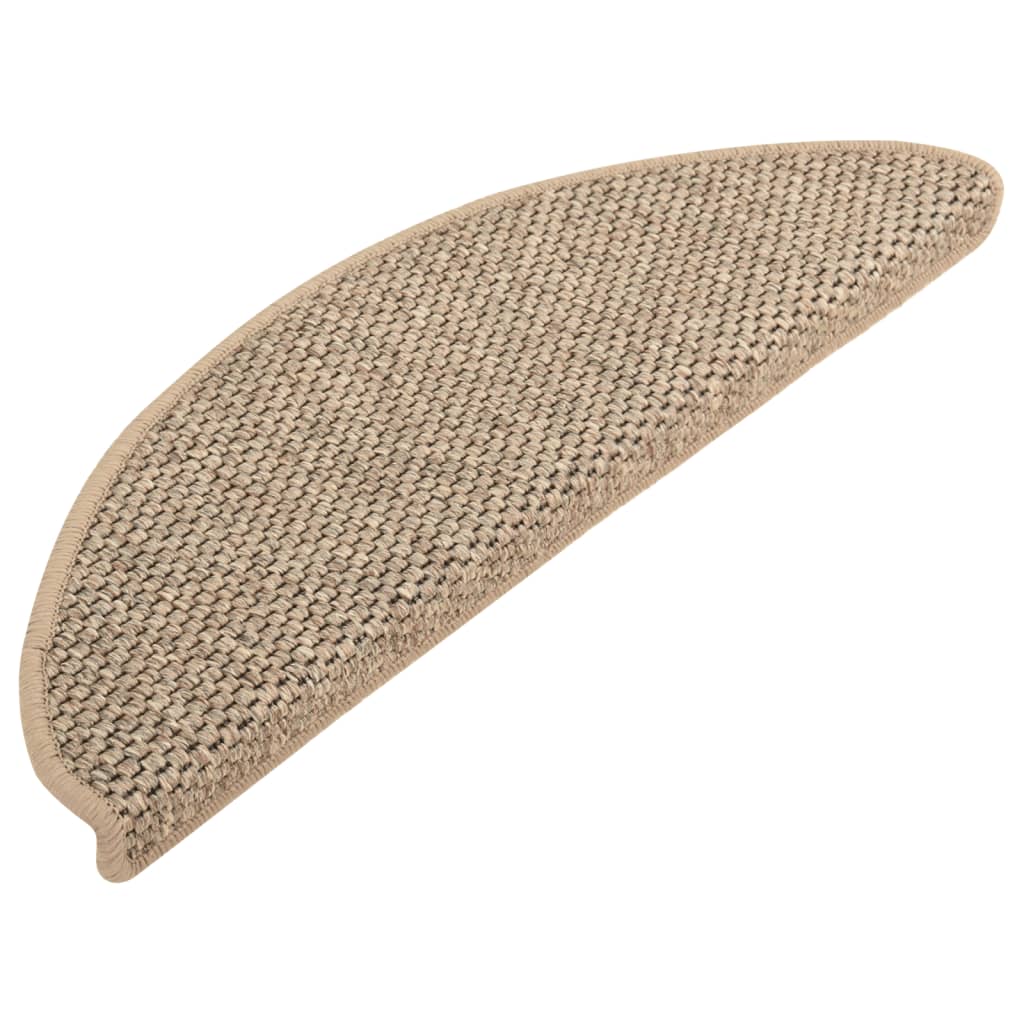 Itsekiinnittyvät porrasmatot sisaltyyli 15 kpl 65x25 cm beige - Sisustajankoti.fi