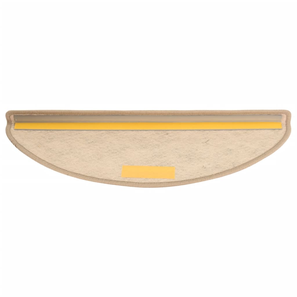 Itsekiinnittyvät porrasmatot sisaltyyli 15 kpl 65x25 cm beige - Sisustajankoti.fi