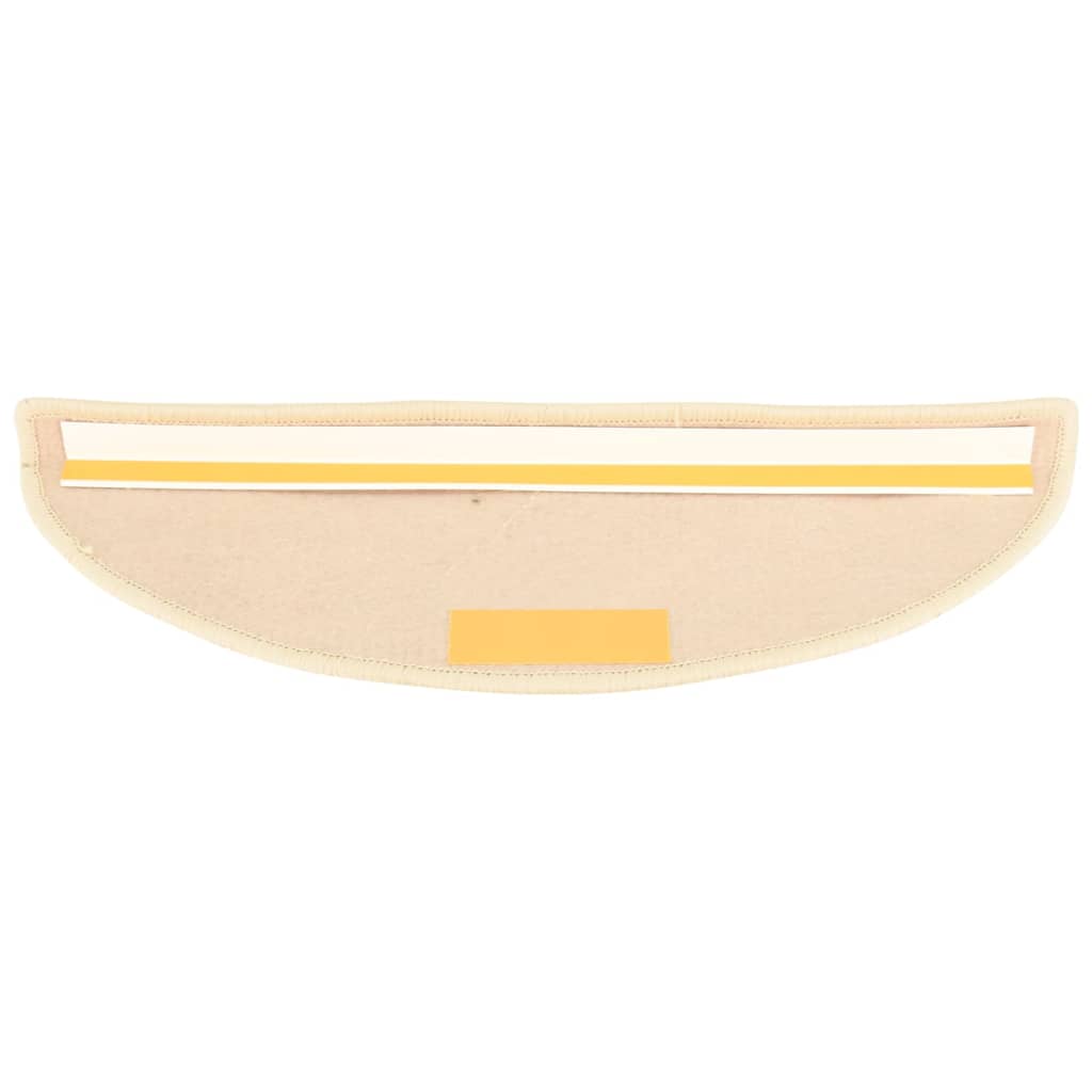 Itsekiinnittyvät porrasmatot 15 kpl 56x20 cm vaalea beige - Sisustajankoti.fi