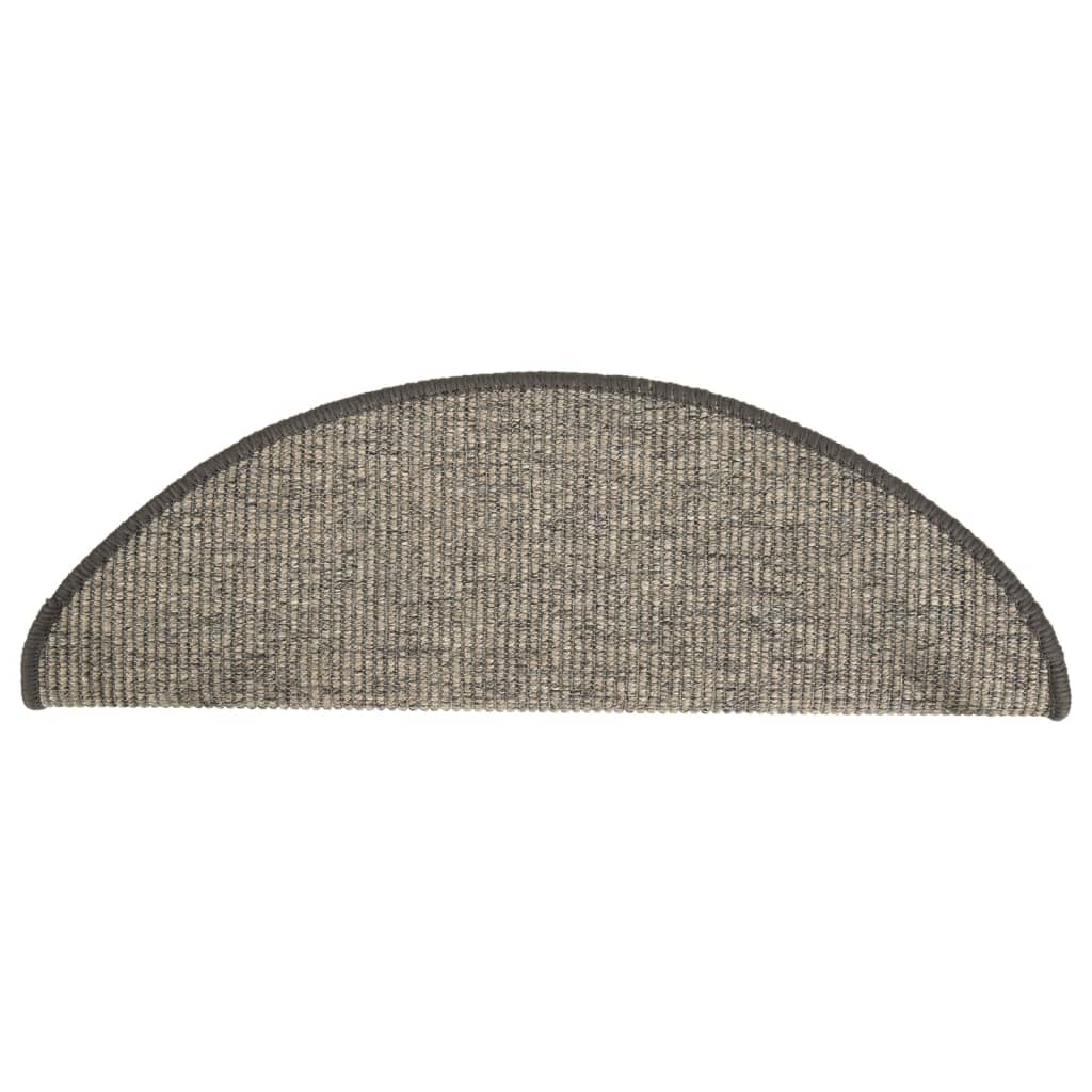 Itsekiinnittyvät porrasmatot 15 kpl harmaa ja beige 65x25 cm - Sisustajankoti.fi