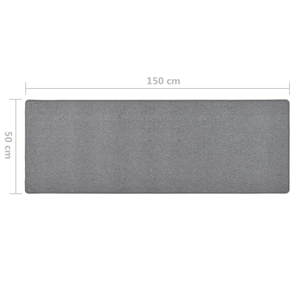 Käytävämatto tummanharmaa 50x150 cm - Sisustajankoti.fi