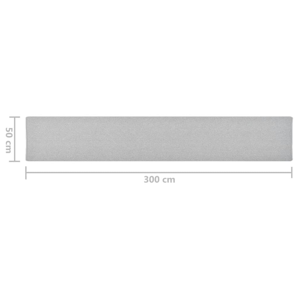 Käytävämatto vaaleanharmaa 50x300 cm - Sisustajankoti.fi