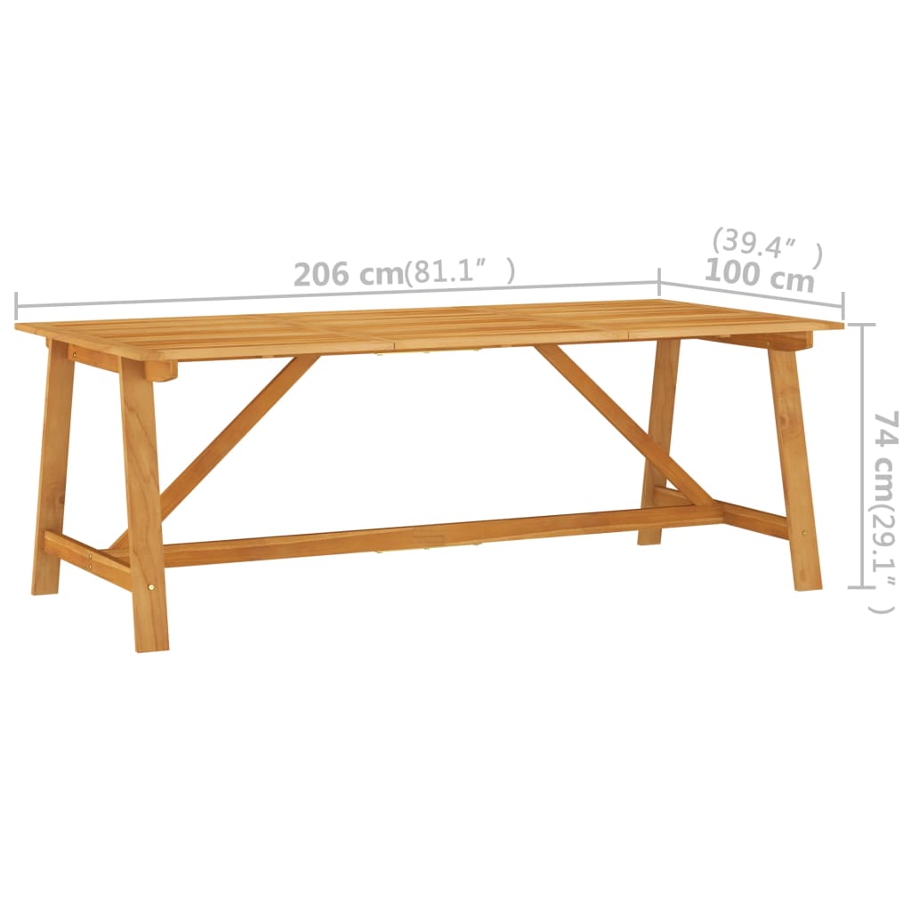 7-osainen Puutarhan ruokailuryhmä ruskea - Sisustajankoti.fi