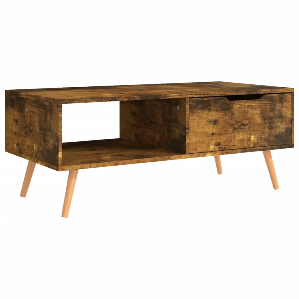 Sohvapöytä savutammi 100x49,5x43 cm lastulevy - Sisustajankoti.fi