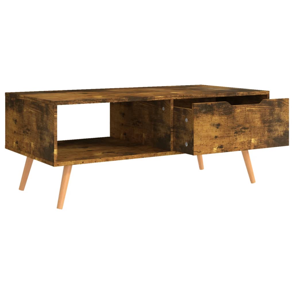 Sohvapöytä savutammi 100x49,5x43 cm lastulevy - Sisustajankoti.fi