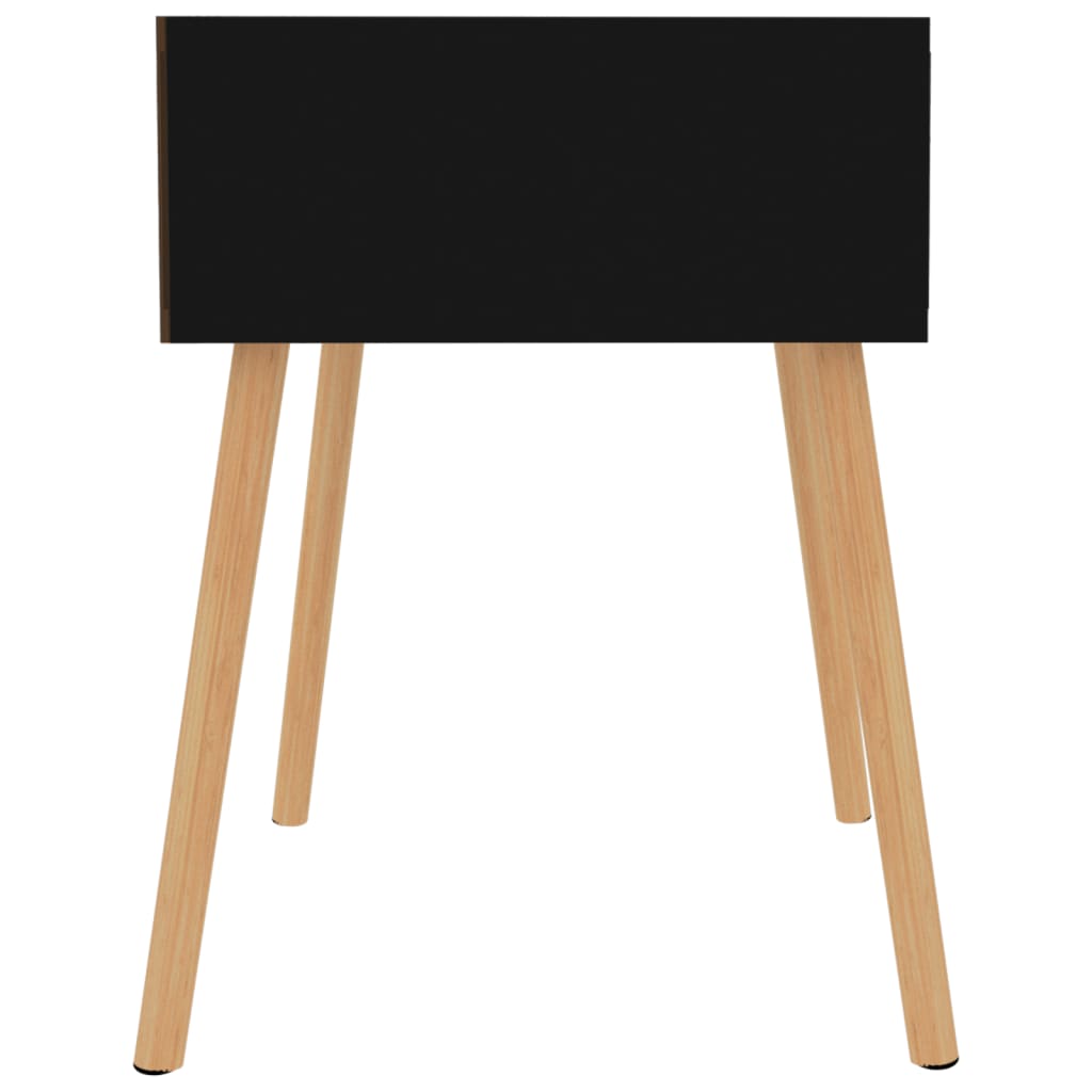 Yöpöydät 2 kpl musta 40x40x56 cm lastulevy - Sisustajankoti.fi