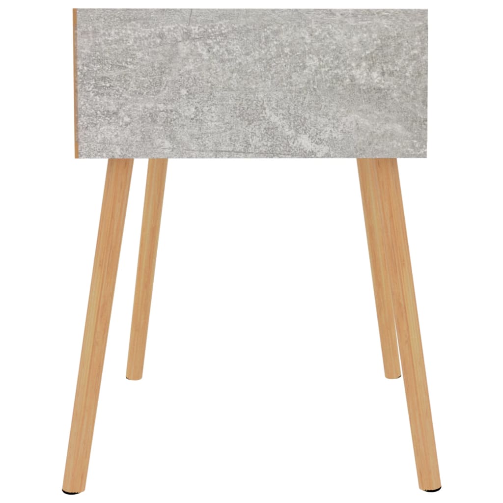 Yöpöytä betoninharmaa 40x40x56 cm lastulevy - Sisustajankoti.fi