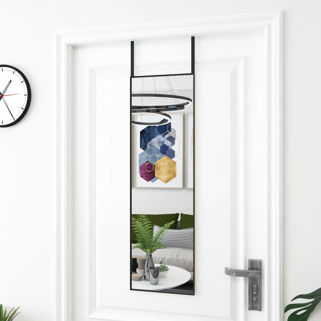 Ovipeili musta 30x100 cm lasi ja alumiini - Sisustajankoti.fi