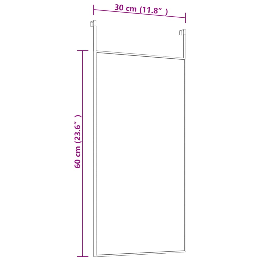 Ovipeili kulta 30x60 cm lasi ja alumiini - Sisustajankoti.fi