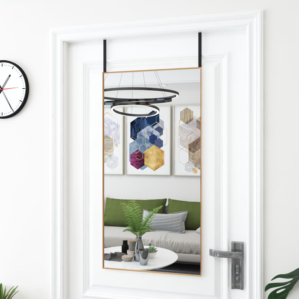 Ovipeili kulta 50x100 cm lasi ja alumiini - Sisustajankoti.fi