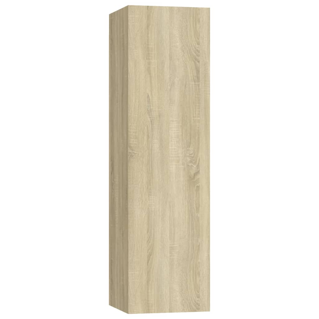 TV-tasot 2 kpl Sonoma-tammi 30,5x30x110 cm - Sisustajankoti.fi