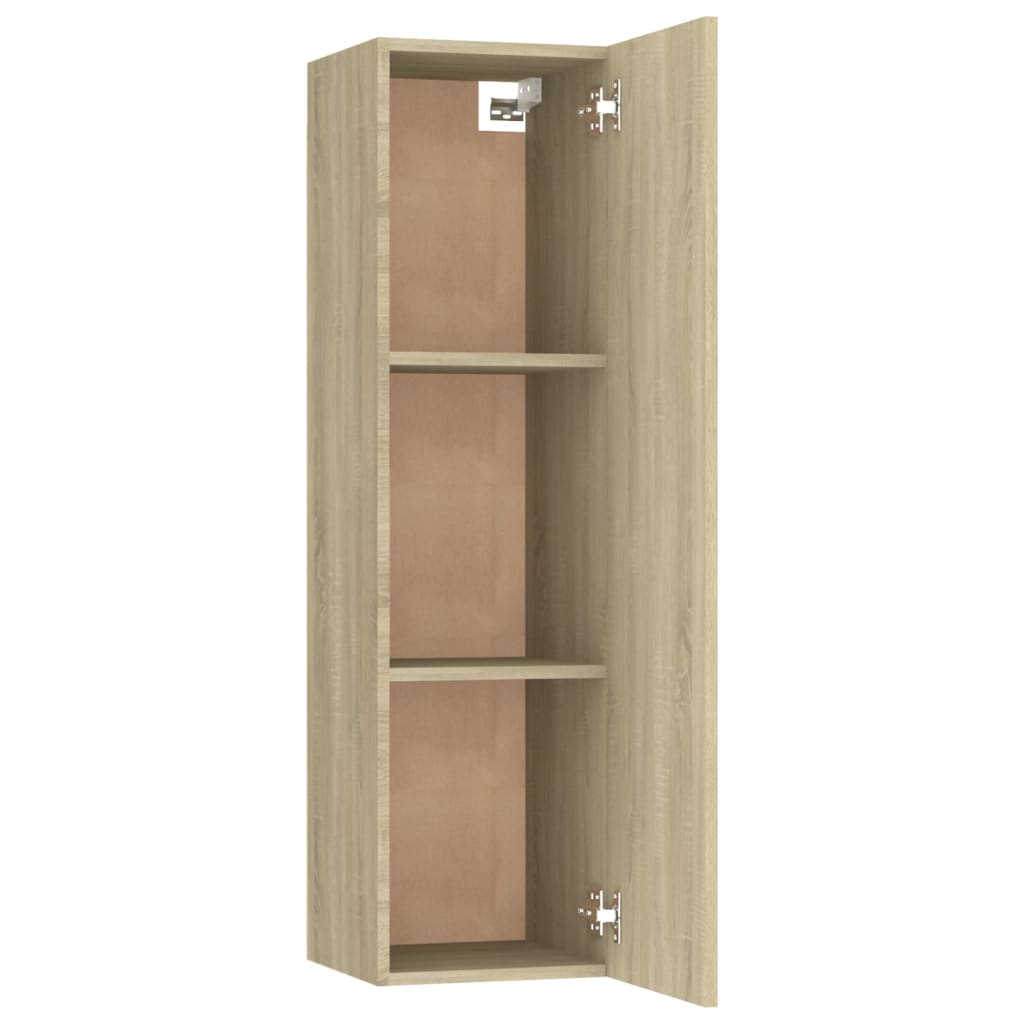 TV-tasot 2 kpl Sonoma-tammi 30,5x30x110 cm - Sisustajankoti.fi