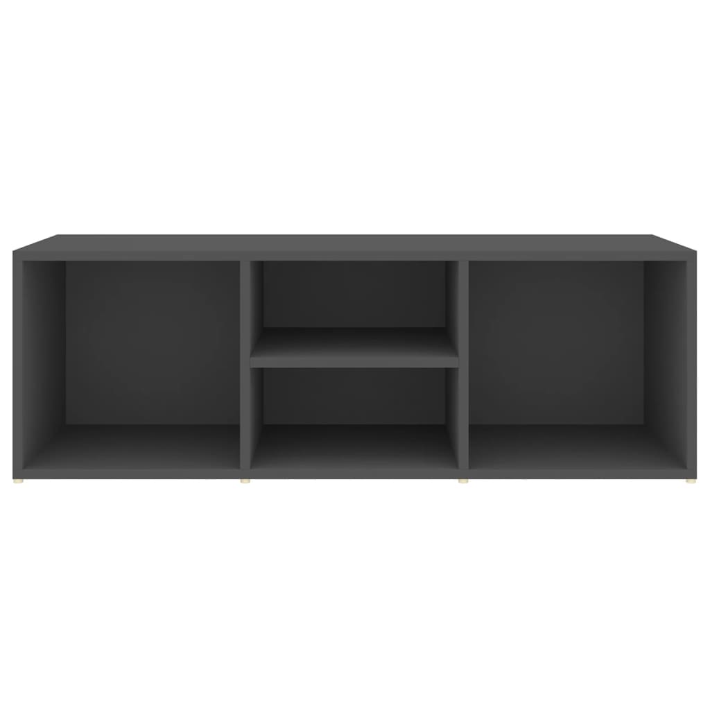 Kenkien säilytyspenkki harmaa 105x35x35 cm lastulevy - Sisustajankoti.fi