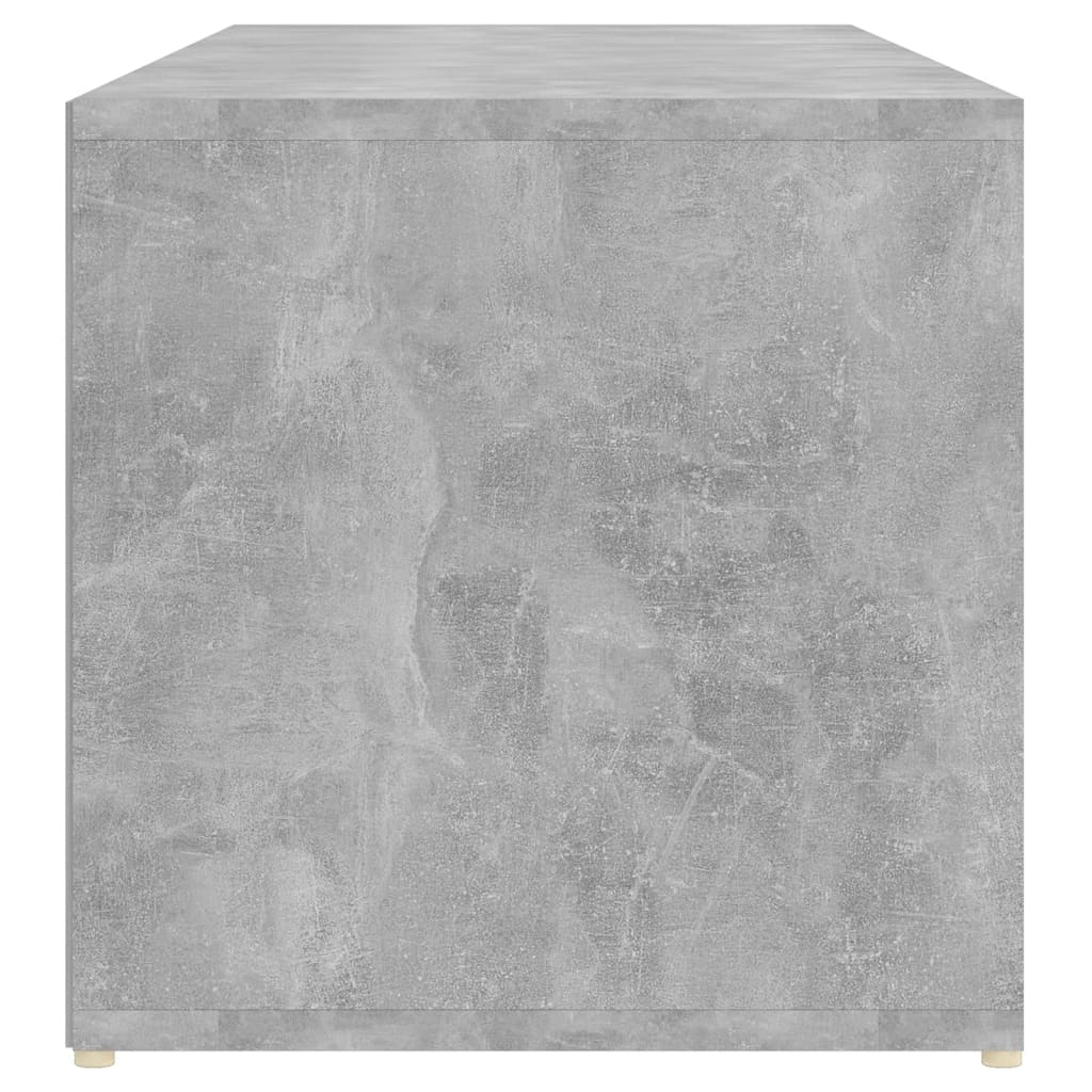 Kenkien säilytyspenkki betoninharmaa 105x35x35 cm lastulevy - Sisustajankoti.fi