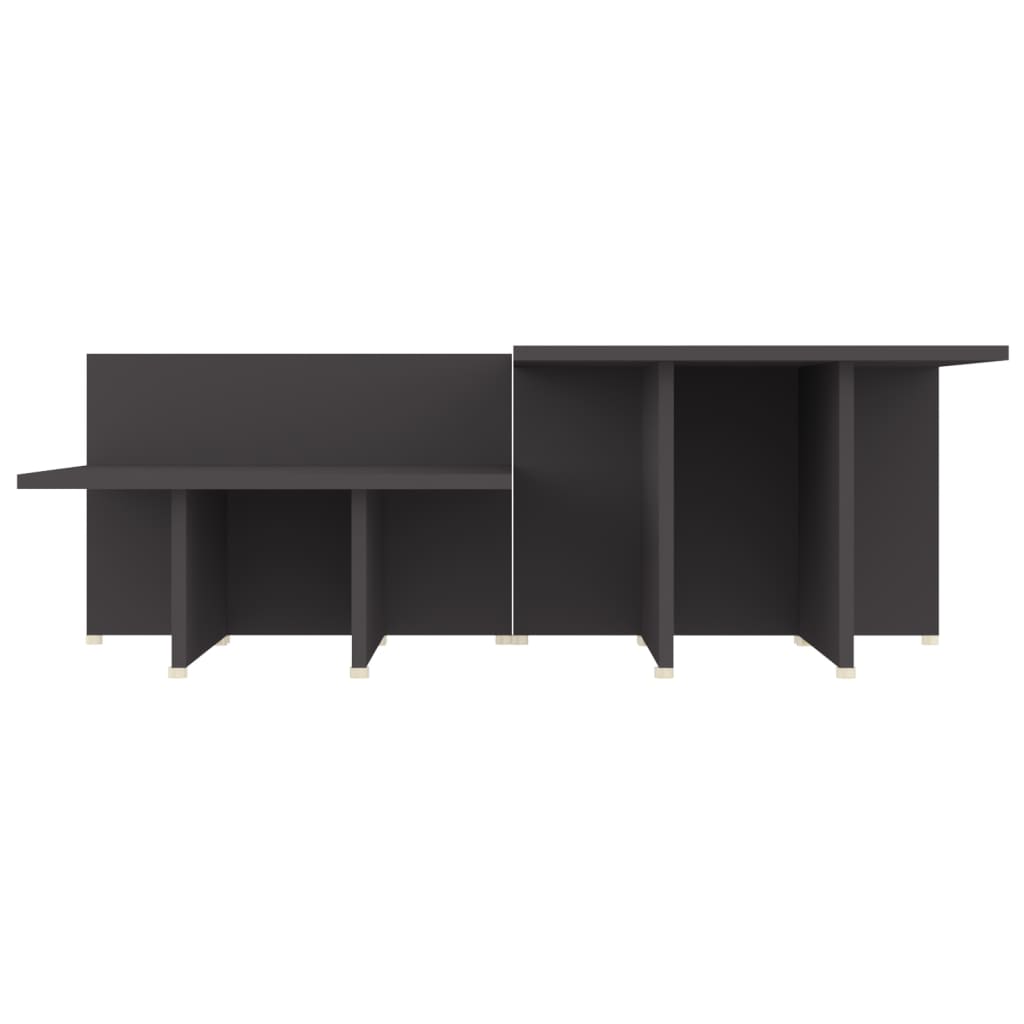 Sohvapöydät 2 kpl harmaa 111,5x50x33 cm - Sisustajankoti.fi