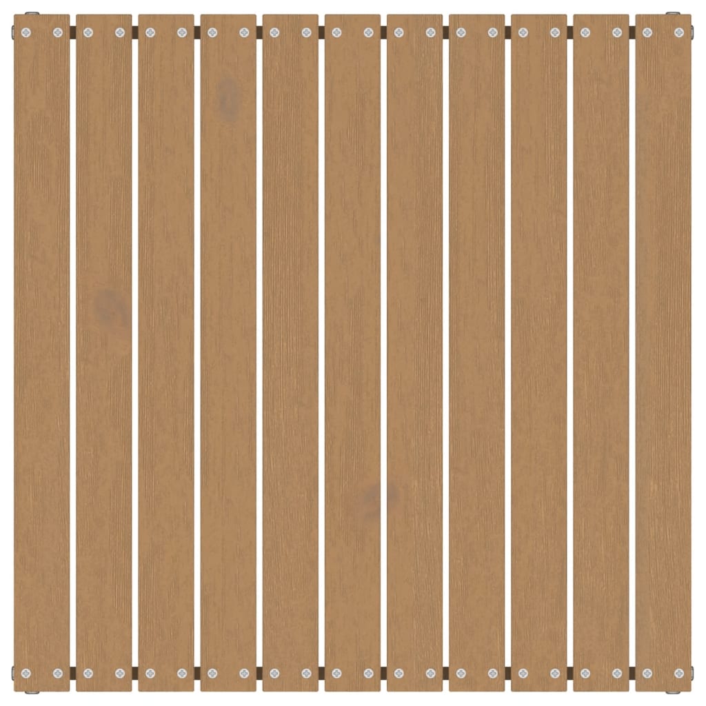 Puutarharahi 70x70x30 cm hunajanruskea täysi mänty - Sisustajankoti.fi