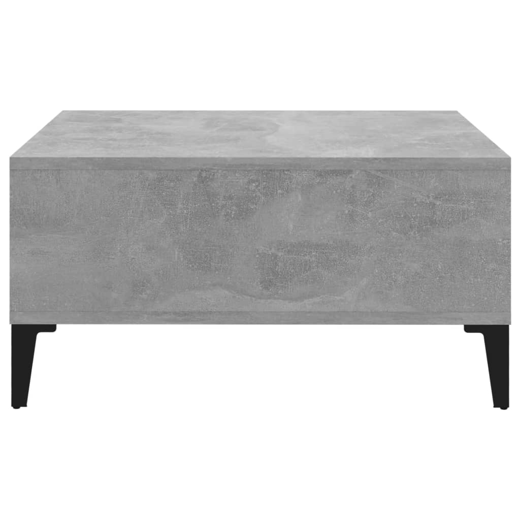 Sohvapöytä betoninharmaa 60x60x30 cm lastulevy - Sisustajankoti.fi