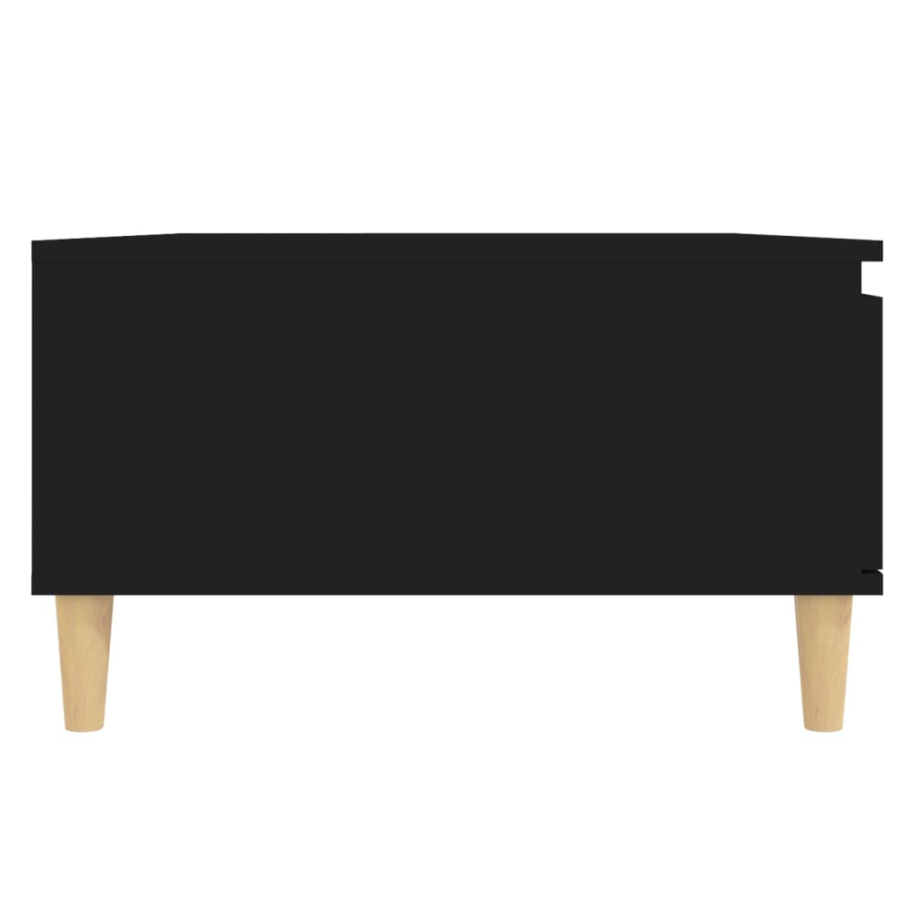 Sohvapöytä musta 90x60x35 cm lastulevy - Sisustajankoti.fi