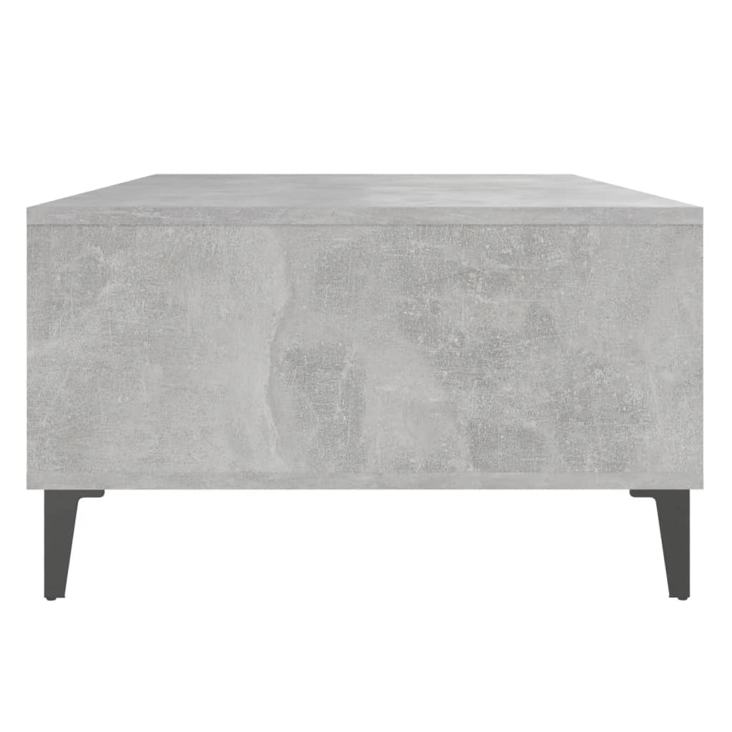 Sohvapöytä betoninharmaa 103,5x60x35 cm lastulevy - Sisustajankoti.fi