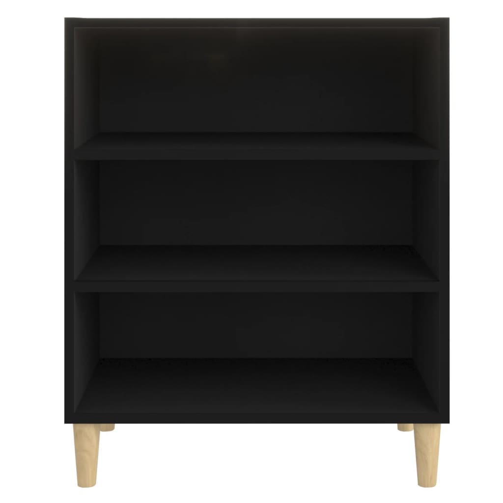 Senkki musta 57x35x70 cm lastulevy - Sisustajankoti.fi