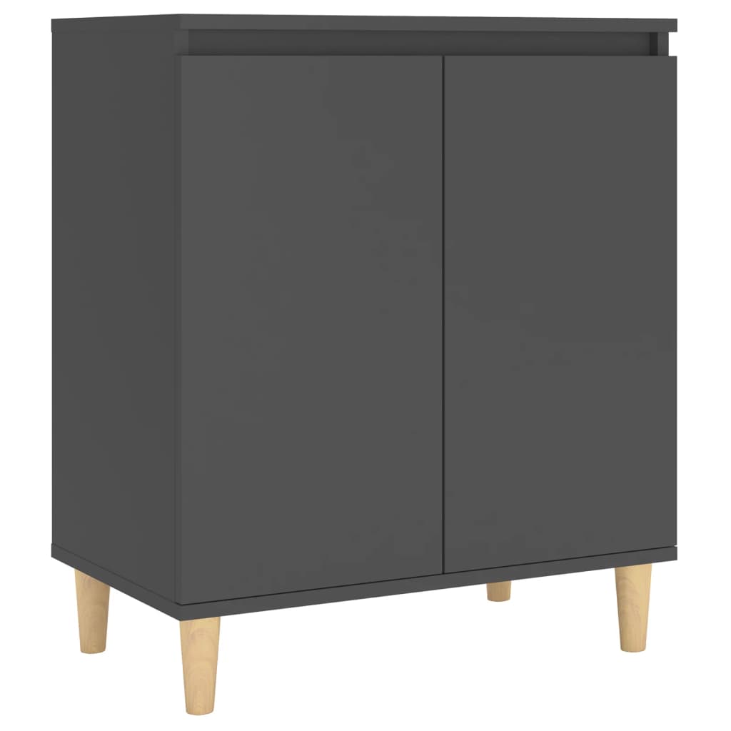 Senkki täyspuujaloilla harmaa 60x35x70cm lastulevy - Sisustajankoti.fi