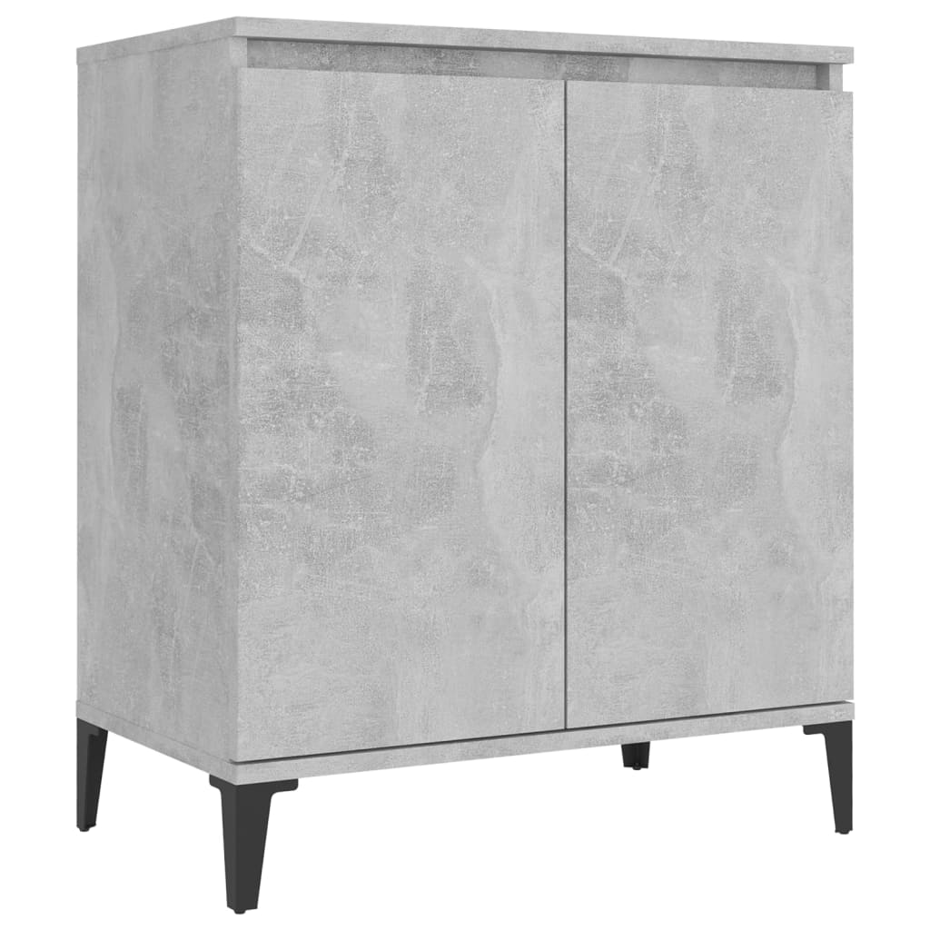 Senkki betoninharmaa 60x35x70 cm lastulevy - Sisustajankoti.fi