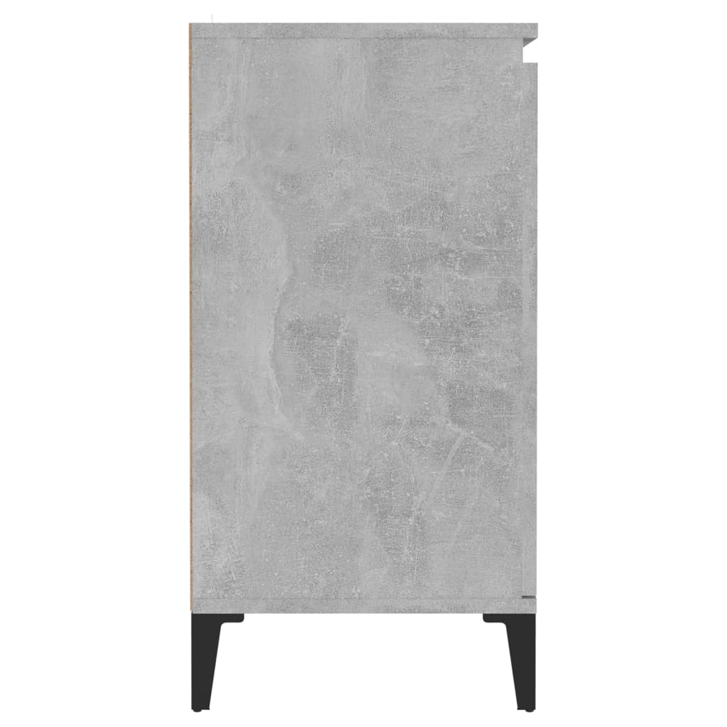 Senkki betoninharmaa 60x35x70 cm lastulevy - Sisustajankoti.fi