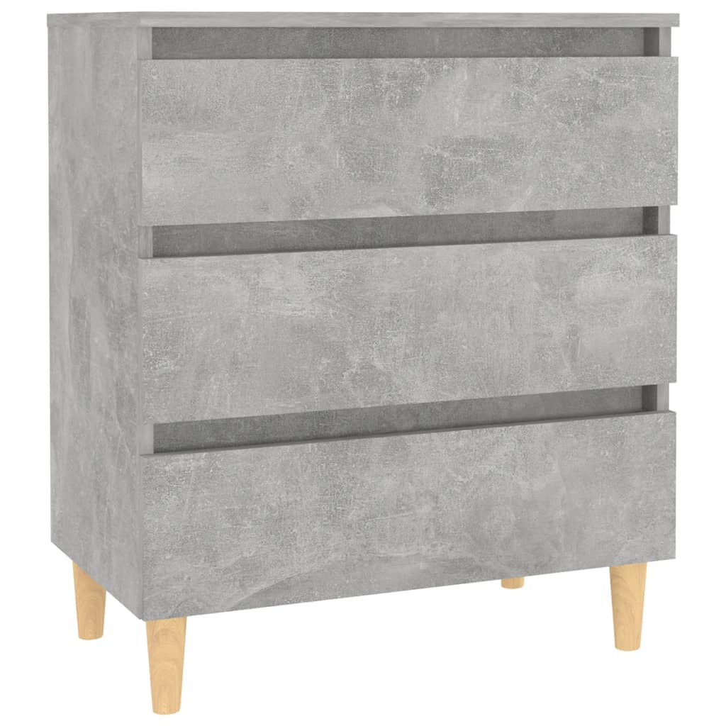 Senkki betoninharmaa 60x35x69 cm lastulevy - Sisustajankoti.fi