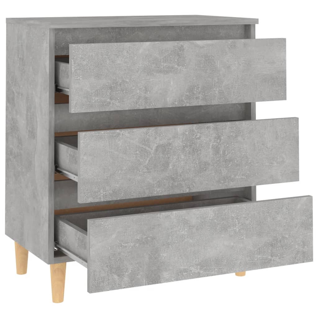 Senkki betoninharmaa 60x35x69 cm lastulevy - Sisustajankoti.fi