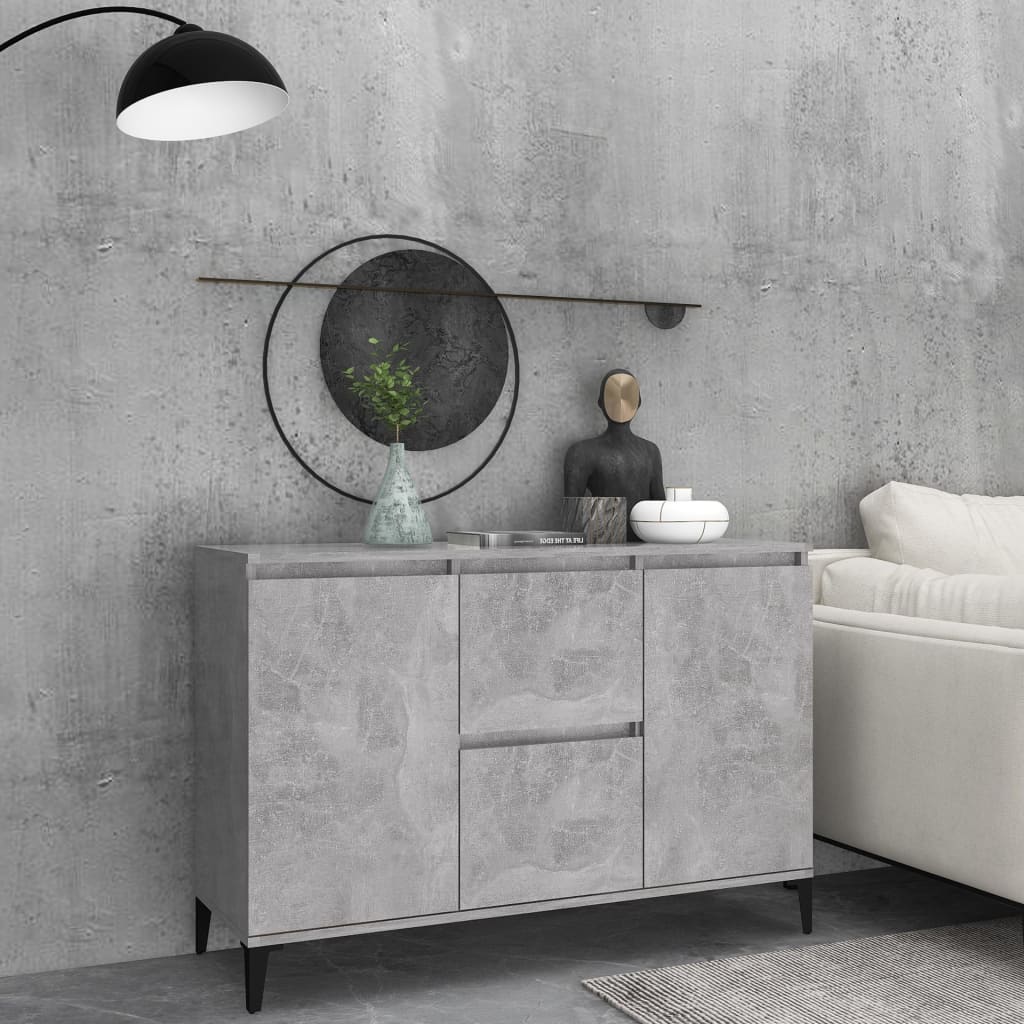 Senkki betoninharmaa 104x35x70 cm lastulevy - Sisustajankoti.fi
