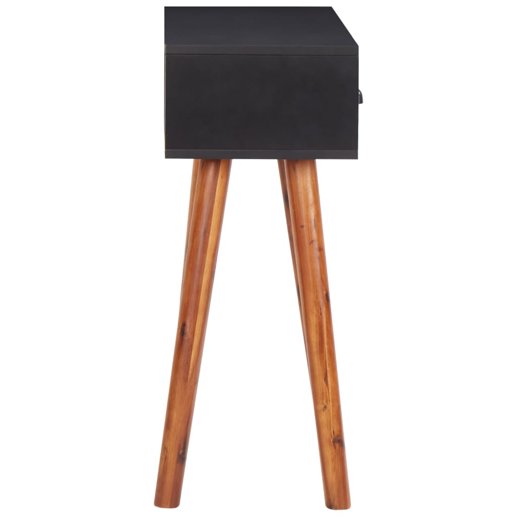 Konsolipöytä 70x30x75 cm täysi akaasiapuu ja MDF - Sisustajankoti.fi
