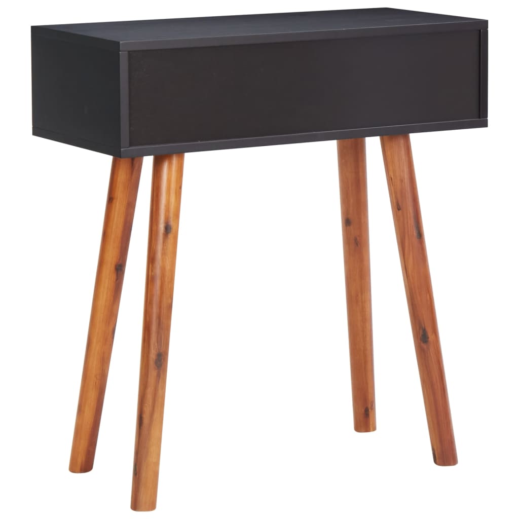 Konsolipöytä 70x30x75 cm täysi akaasiapuu ja MDF - Sisustajankoti.fi