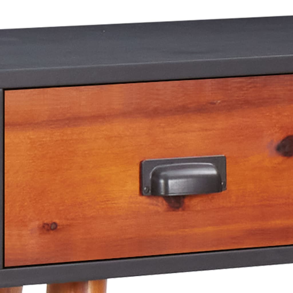 Konsolipöytä 70x30x75 cm täysi akaasiapuu ja MDF - Sisustajankoti.fi