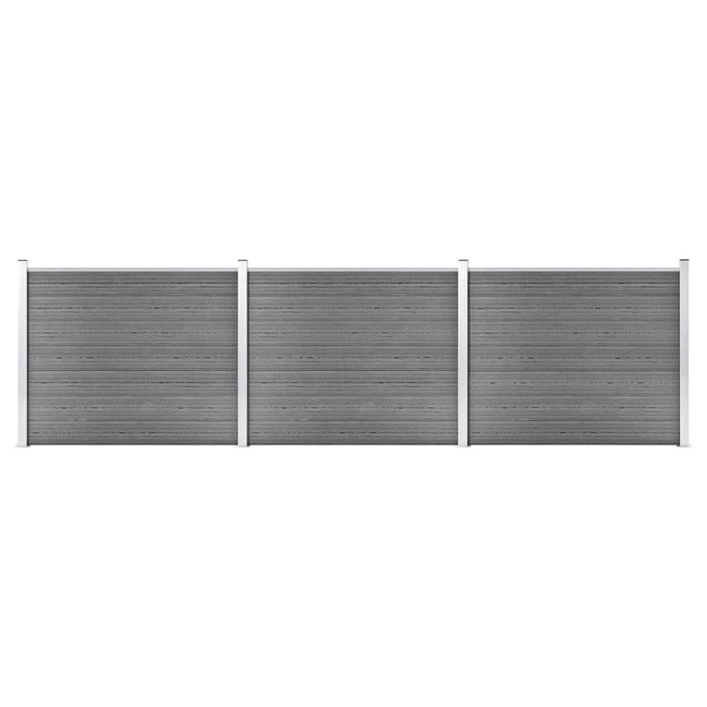 Aitapaneelisarja WPC 526x146 cm harmaa - Sisustajankoti.fi