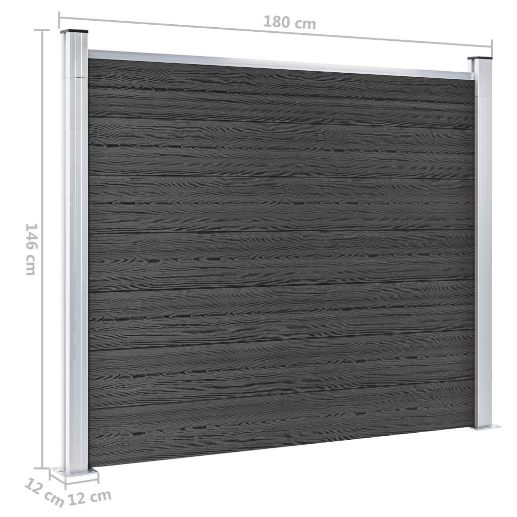 Aitapaneelisarja WPC 872x146 cm harmaa - Sisustajankoti.fi